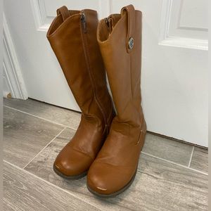 Frye & Co. Kids Boots size 13, Madeline Mary Cognac brown